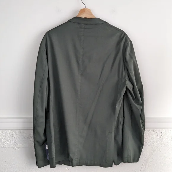 1901 • Extra Trim Fit Olive Blazer - Picture 4 of 8